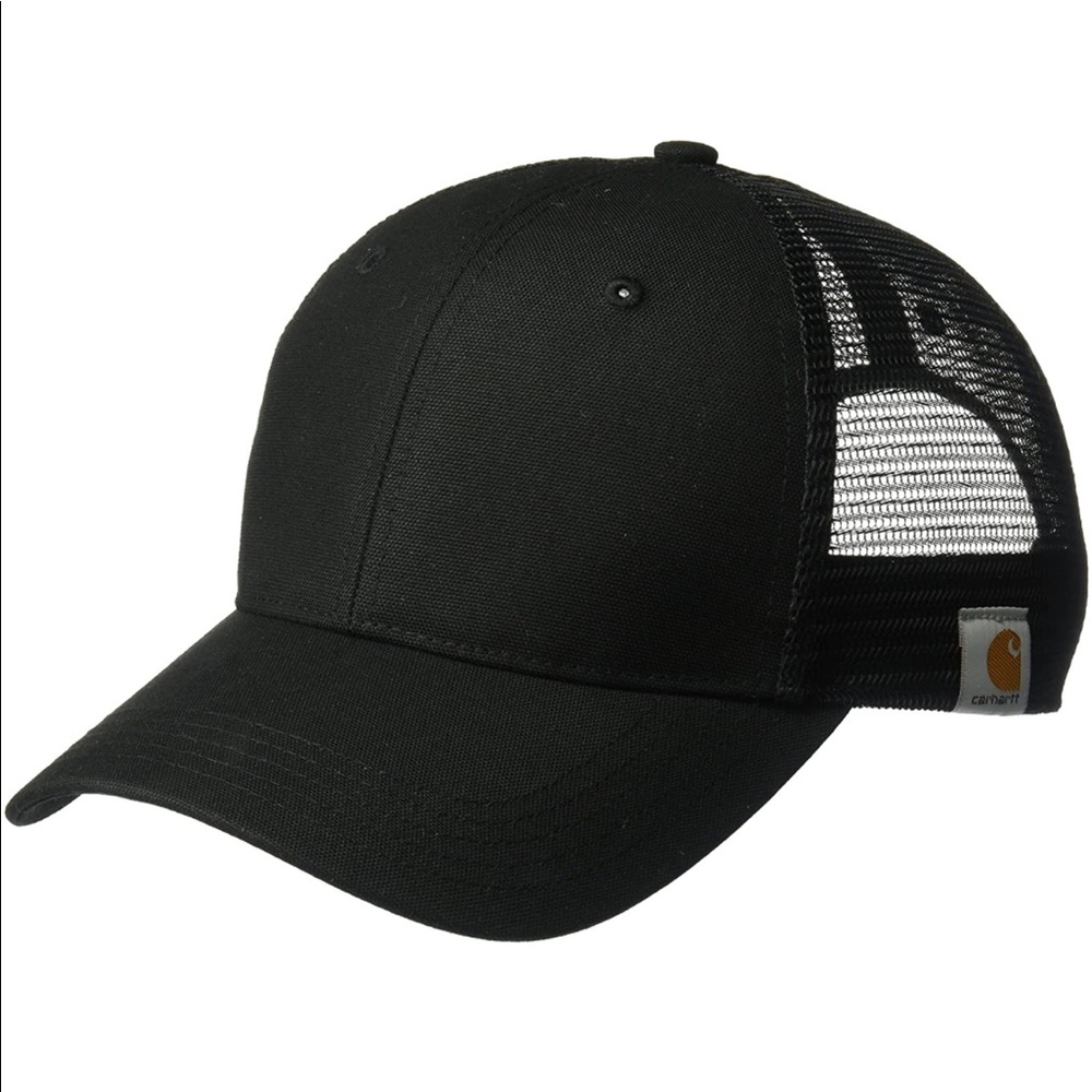 Men’s Black Carhartt Trucker Hat (BRAND NEW)(NWT) - Picture 1 of 3